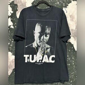 Tupac Shakur Rapper Memorial Shirt